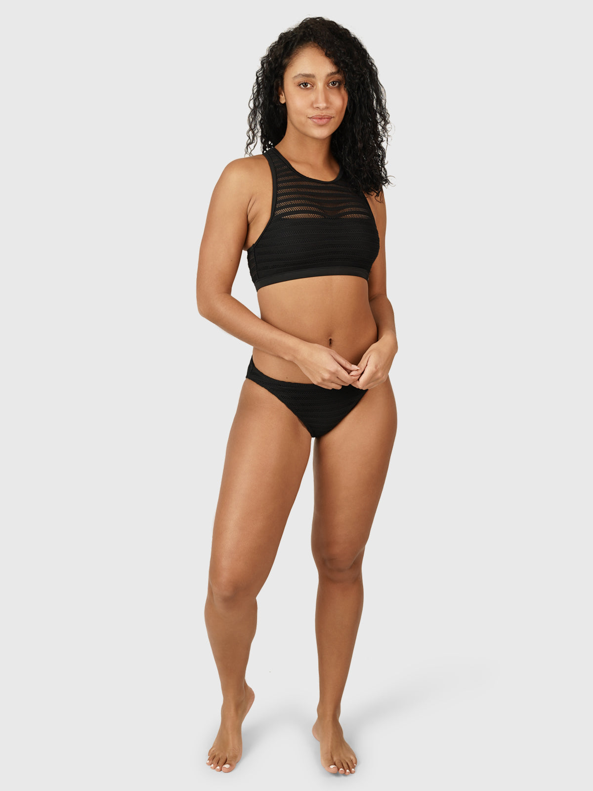Elena Dames Sport Bikini Set | Zwart