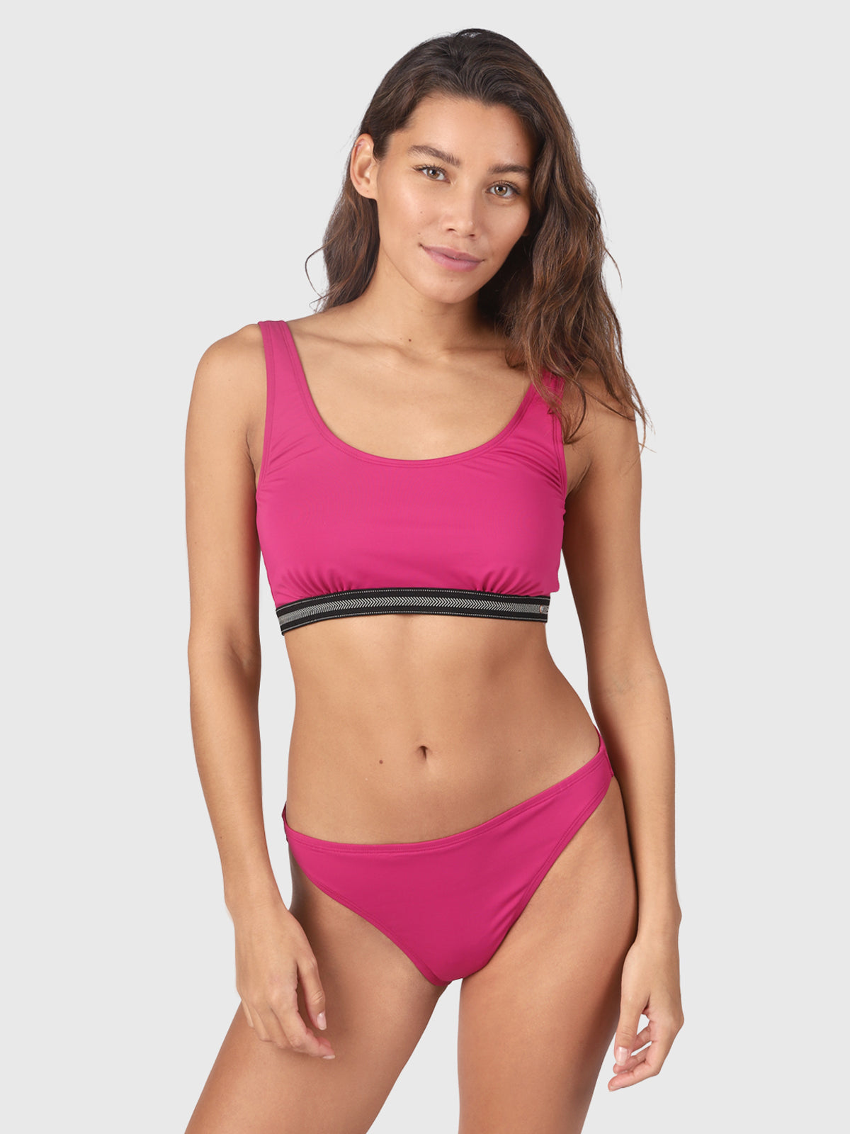 Nole Dames Bikinibroekje | Magenta