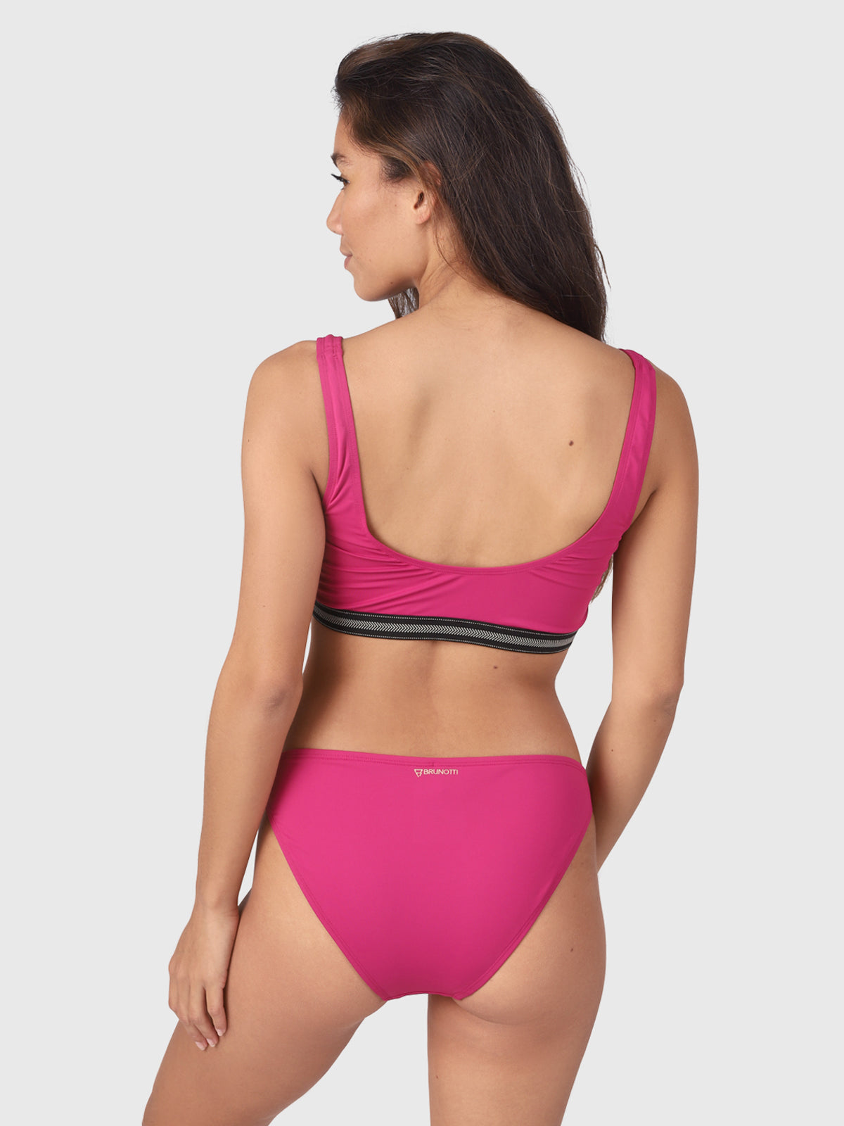 Nole Dames Bikinibroekje | Magenta