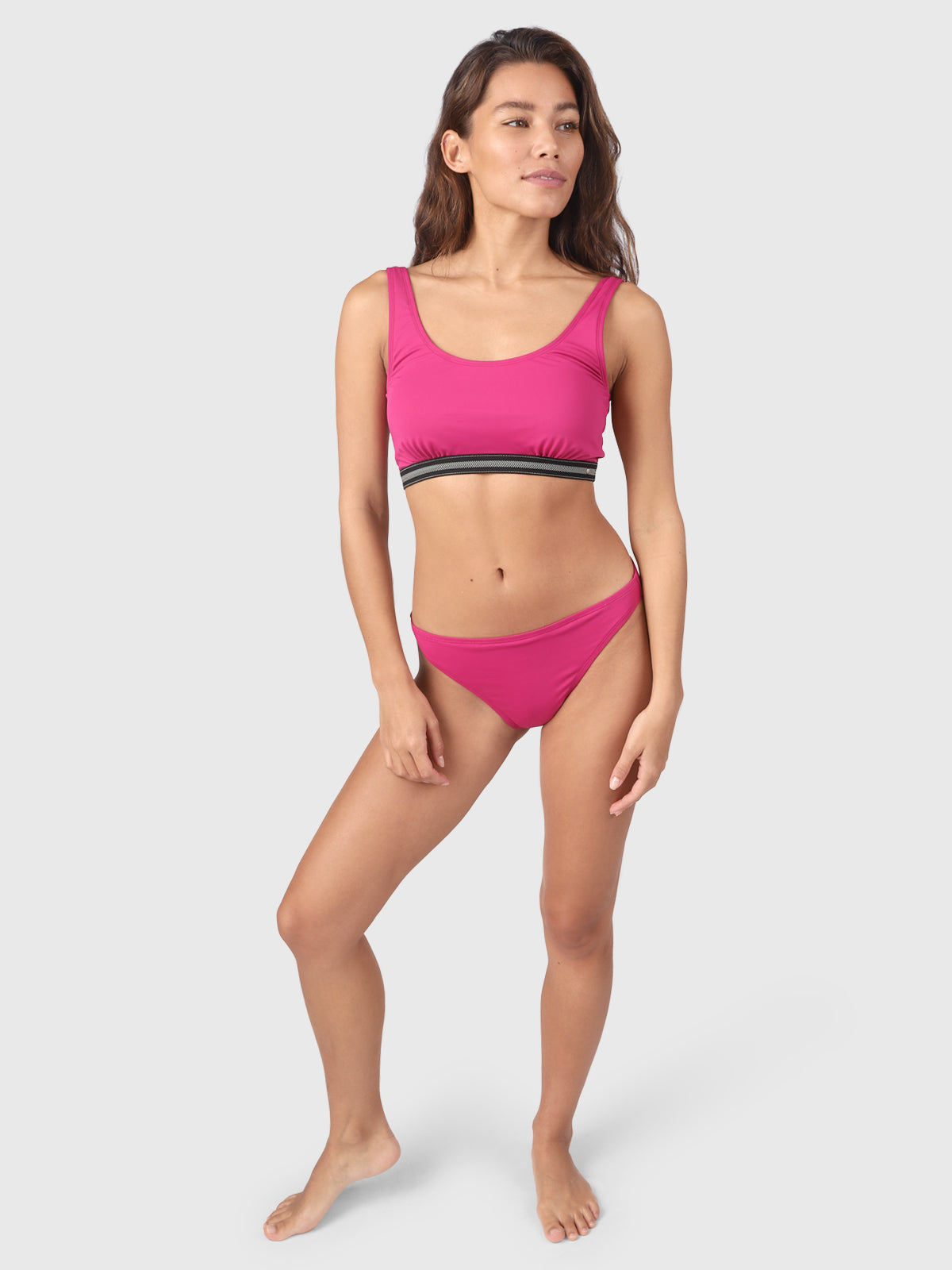 Nole Women Bikini Bottom | Magenta