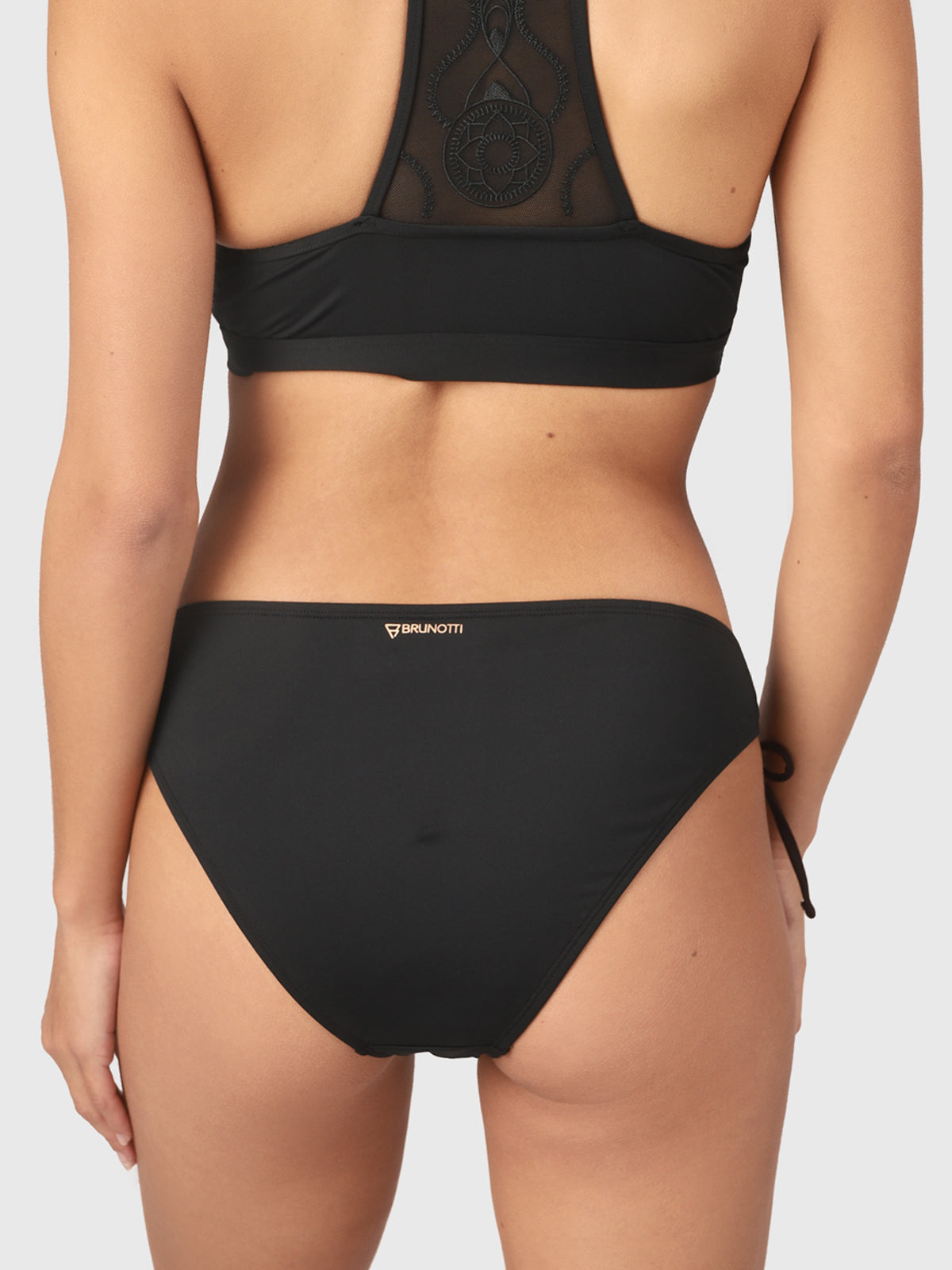 Nolestina Women Bikini Bottom | Black