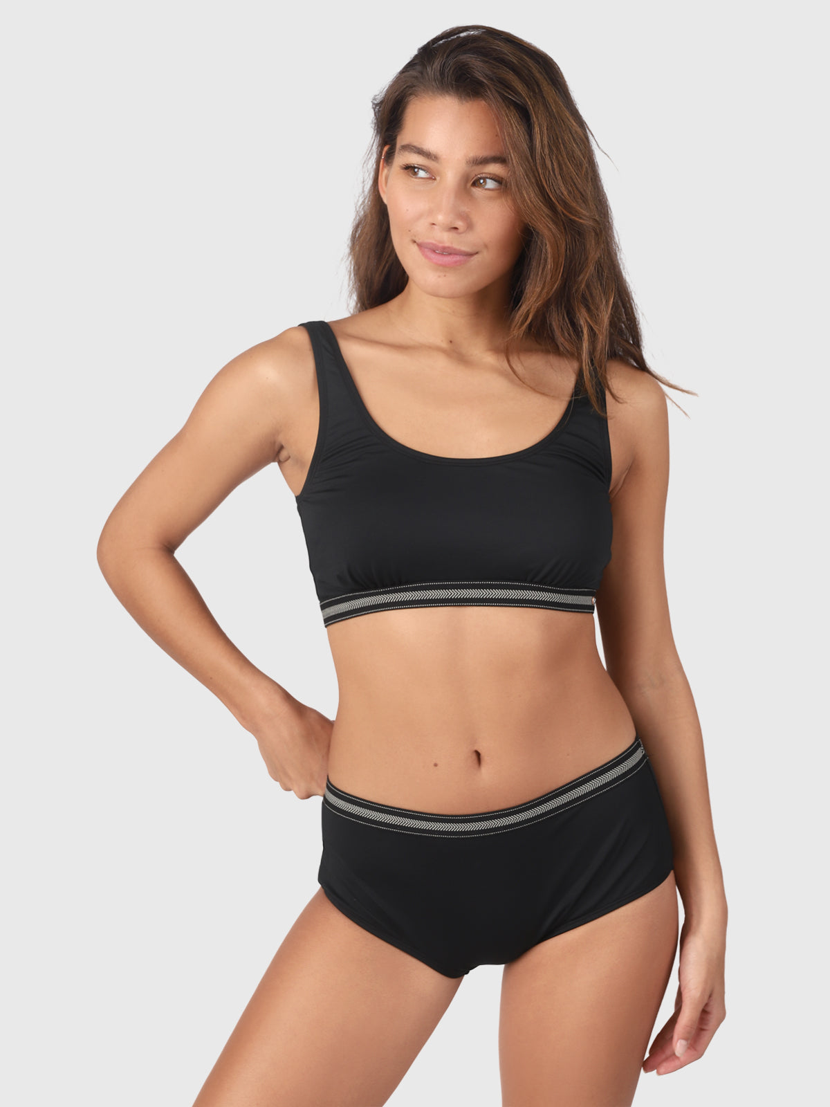 Lizzy Damen Bikini Hose | Schwarz