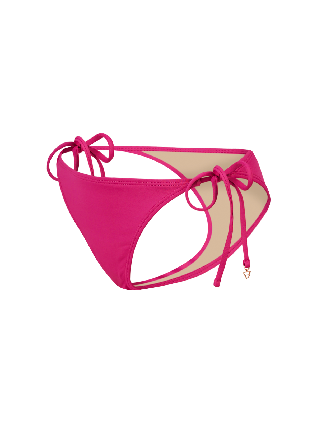 Elly Damen Bikini Hose | Magenta