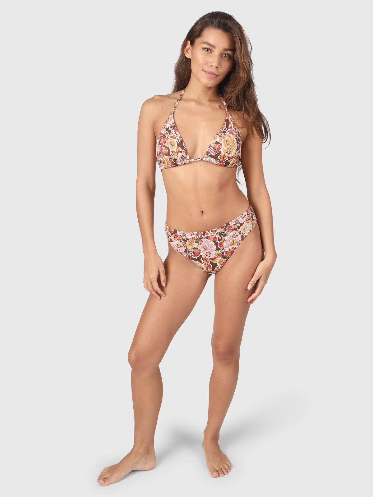 Lollypop-Sakai Women Slider Triangle Bikini Set | Multi Color