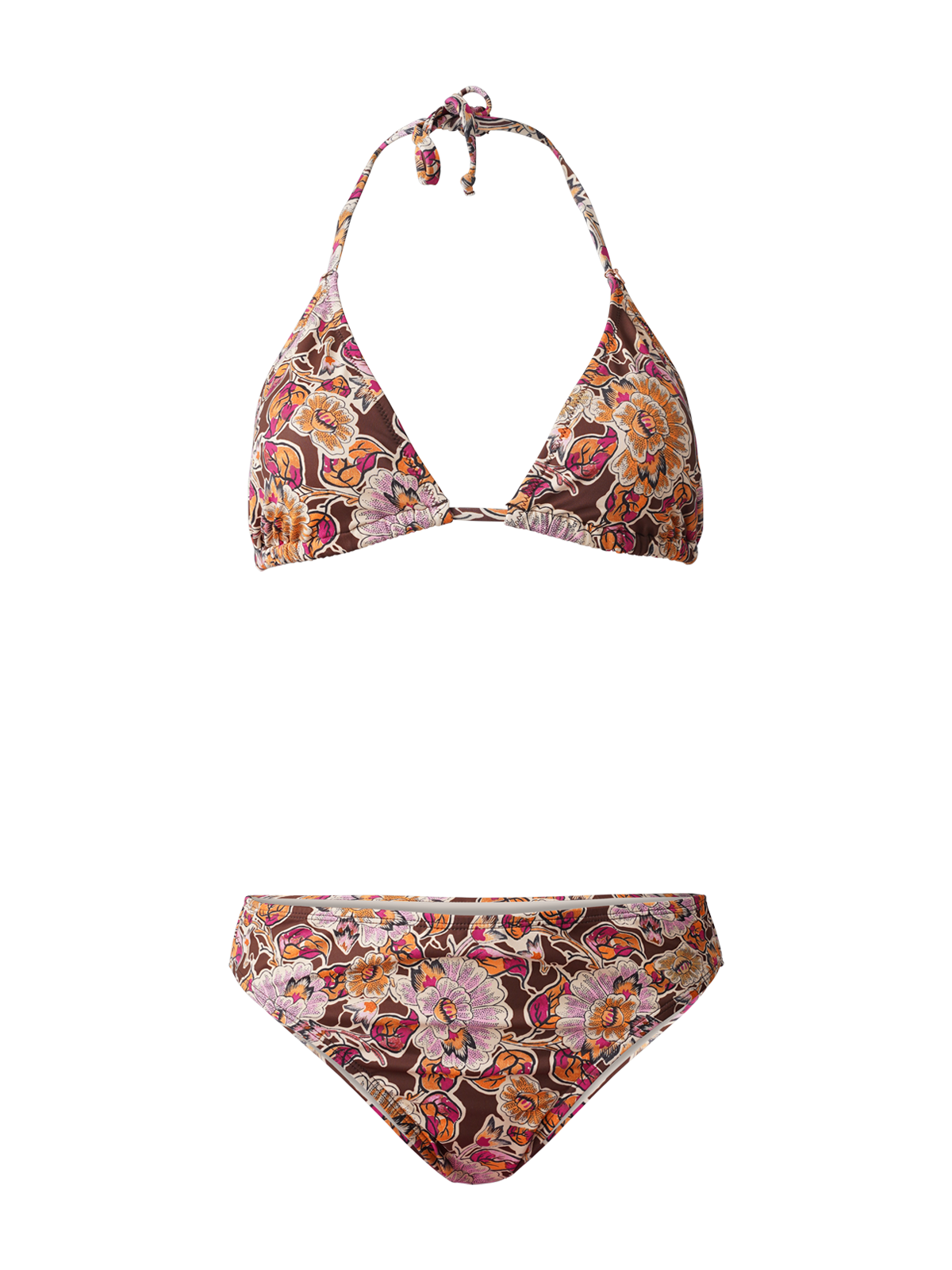 Lollypop-Sakai Dames Slider Triangel Bikini Set | Multi Color