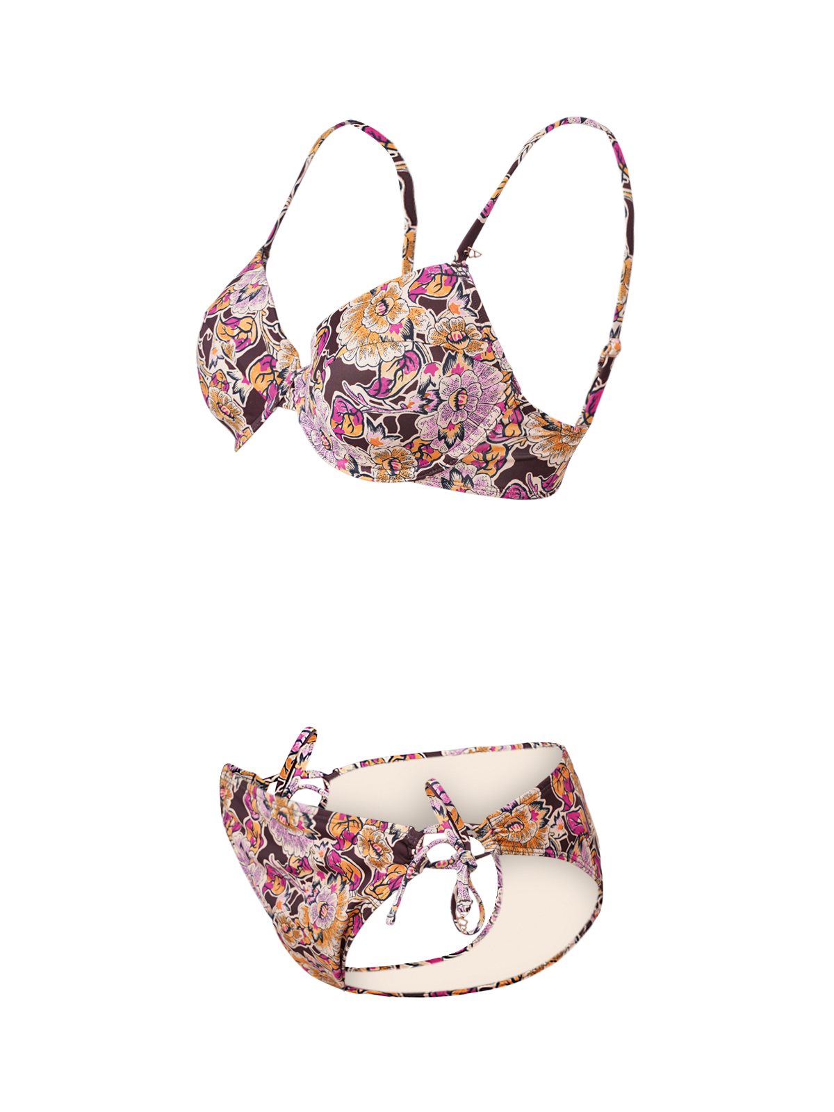 Siera-Sakai Damen Bügel Bikini Set | Multi Color