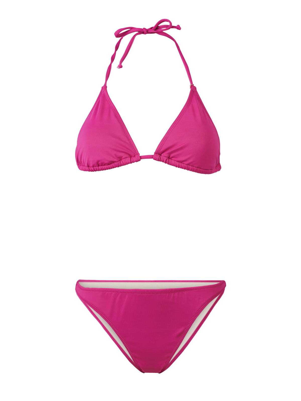 Marley Dames Slider Triangel Bikini Set | Magenta