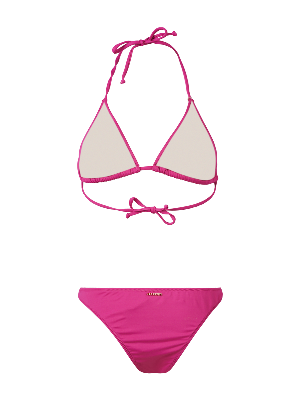 Marley Women Slider Triangle Bikini Set | Magenta