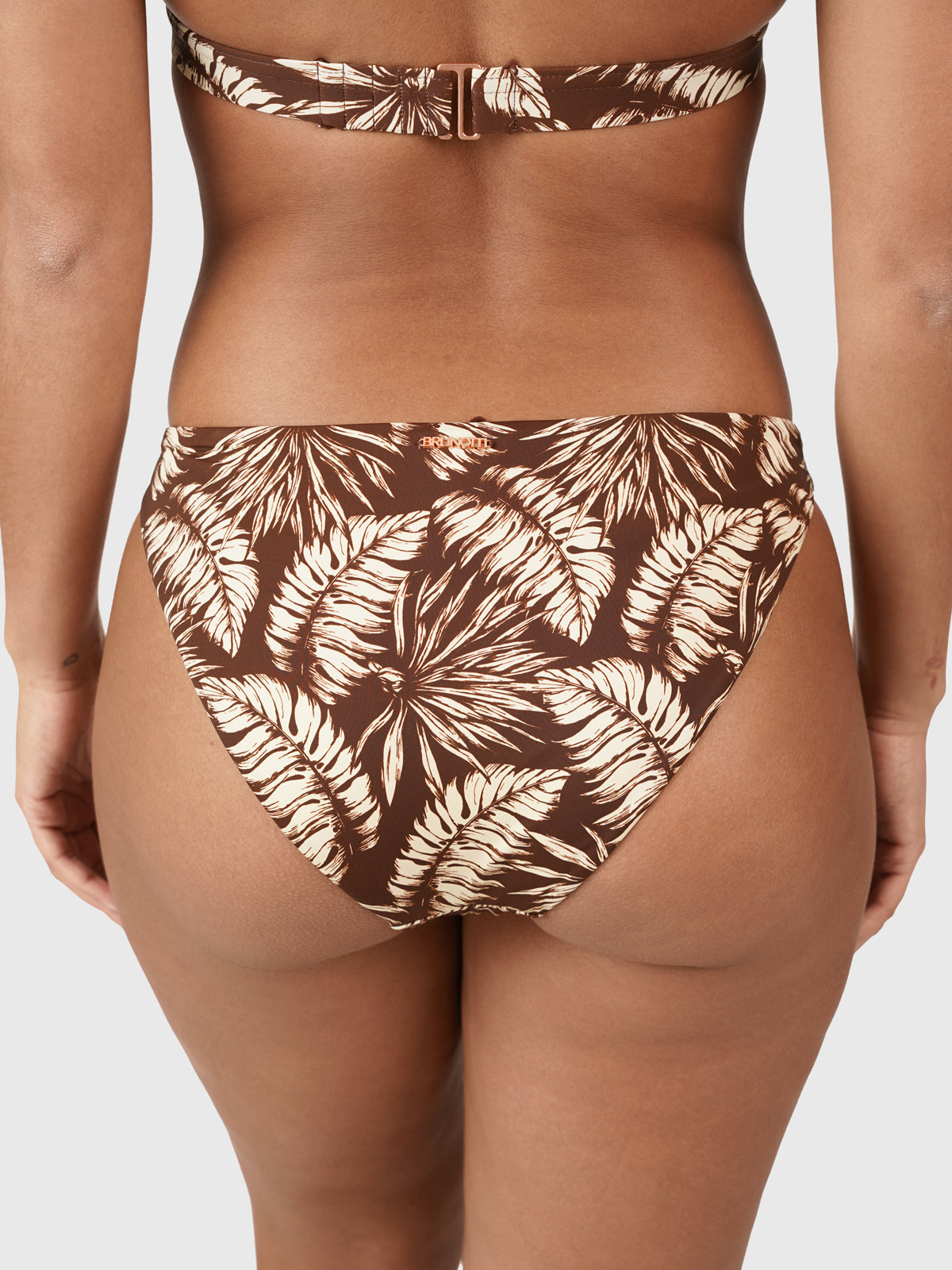 Amee Women Bralette Bikini Set | Brown