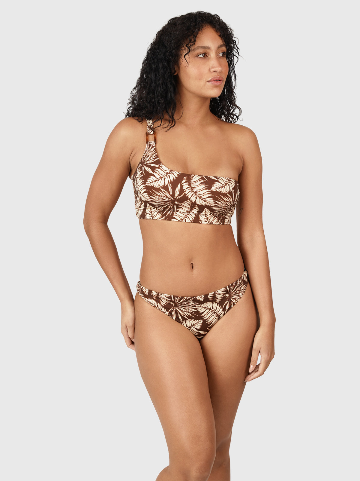 Liesbeth Dames Bralette Bikini Set | Bruin