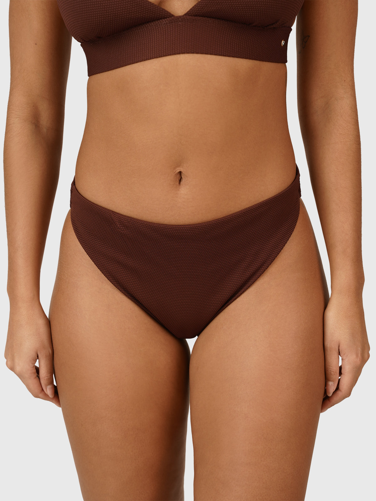 Bodhi-STR Damen Bralette Bikini Set | Braun