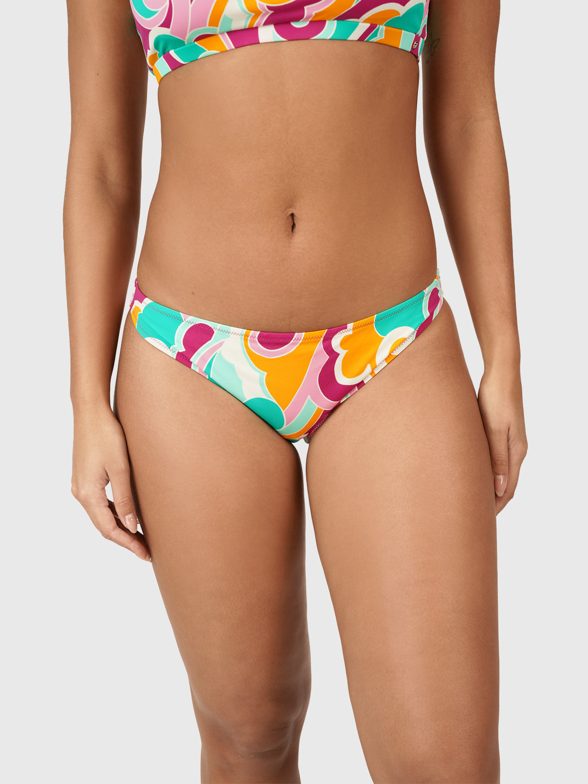 Cruzin-Swirl Women Sport Bikini Set | Multi Color