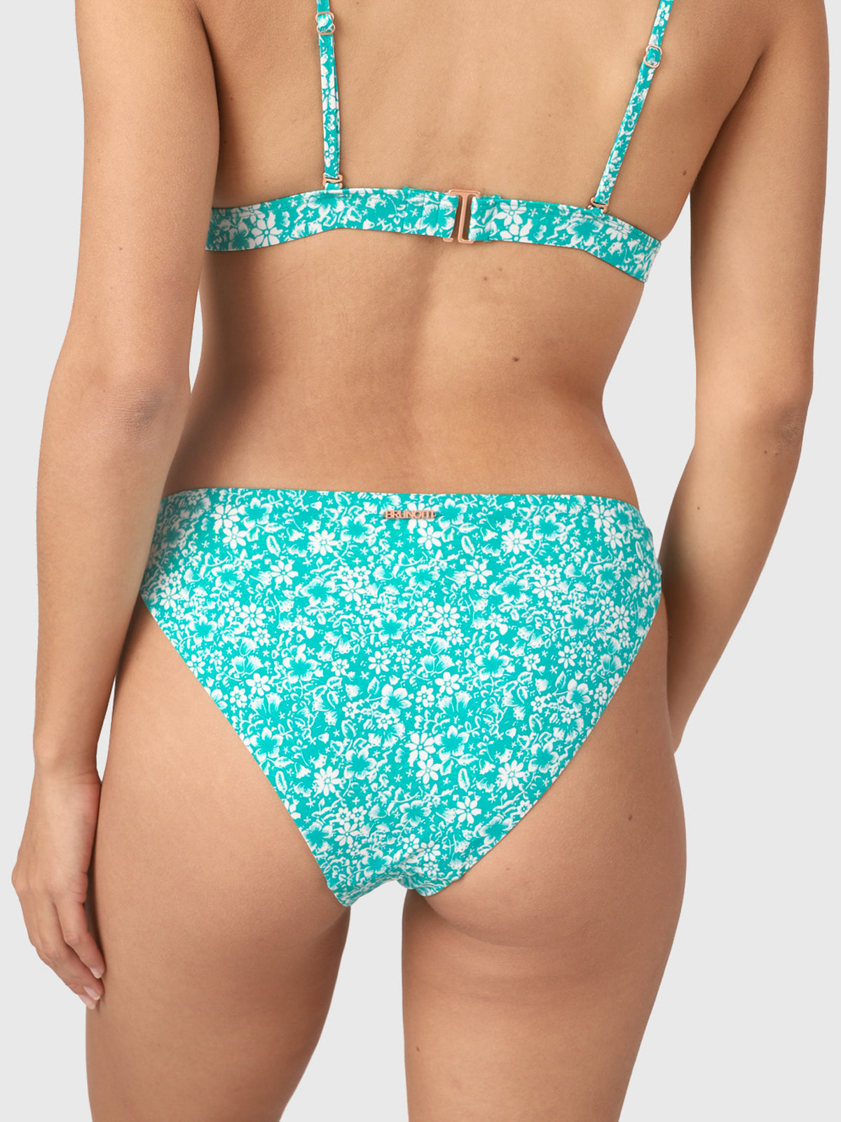 Alison-Ditsy Dames Bralette Bikini Set | Groen