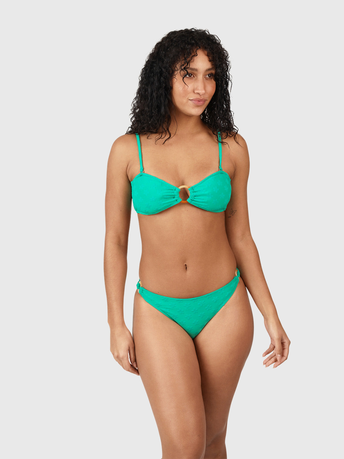 Saltie-Daisy Dames Bandeau Bikini Set | Groen