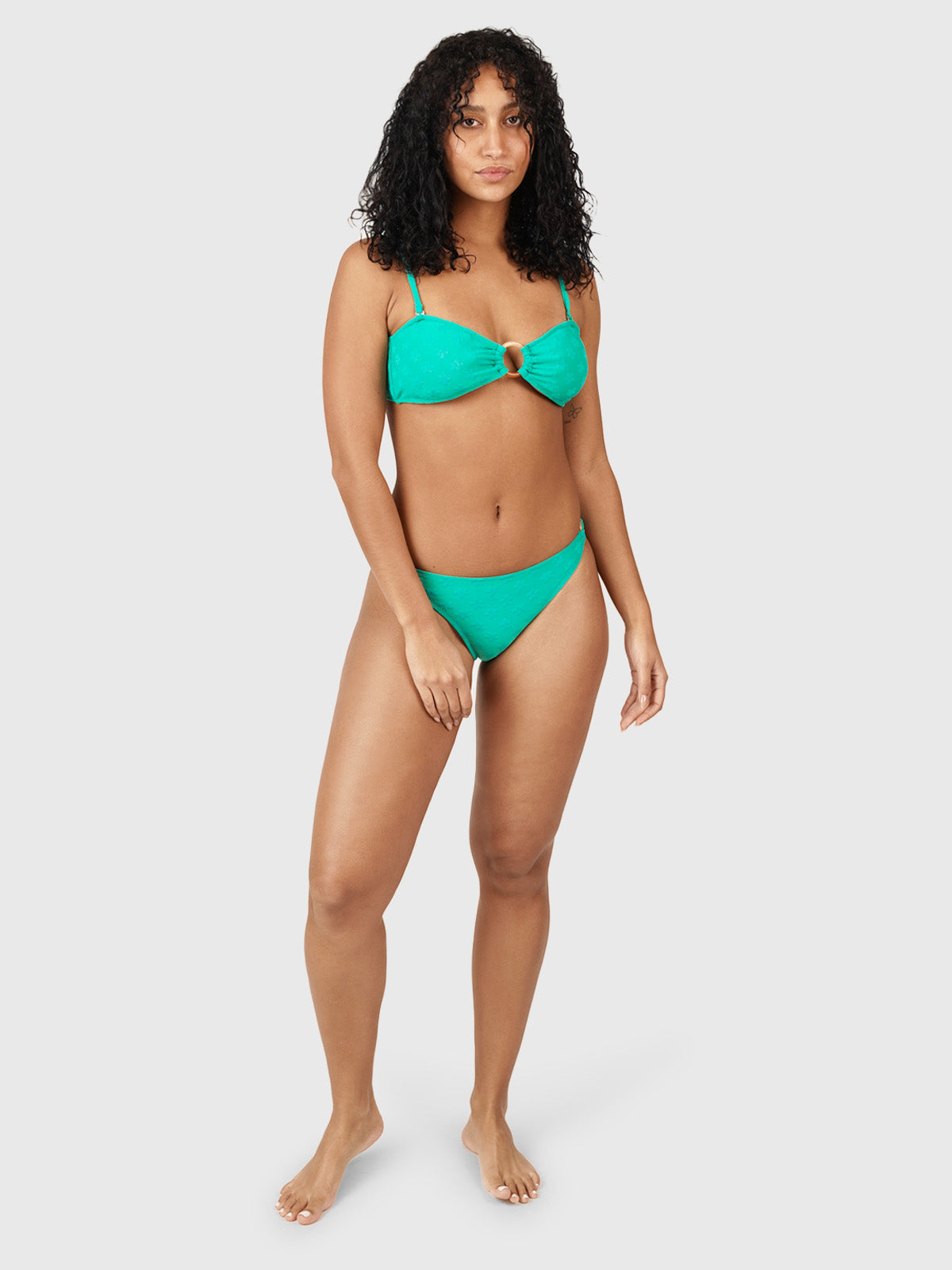 Saltie-Daisy Damen Bandeau Bikini Set | Grün