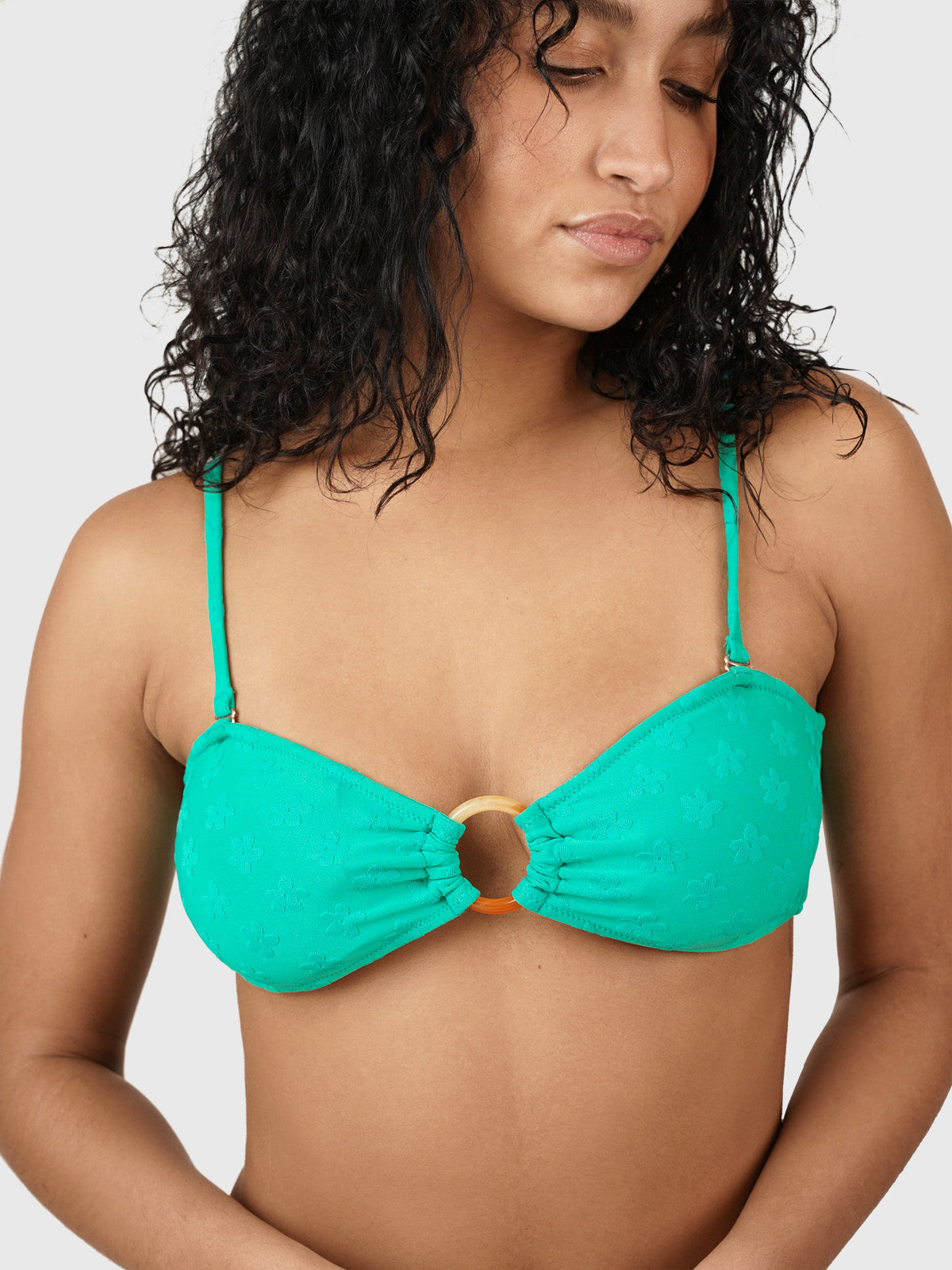 Saltie-Daisy Dames Bandeau Bikini Set | Groen