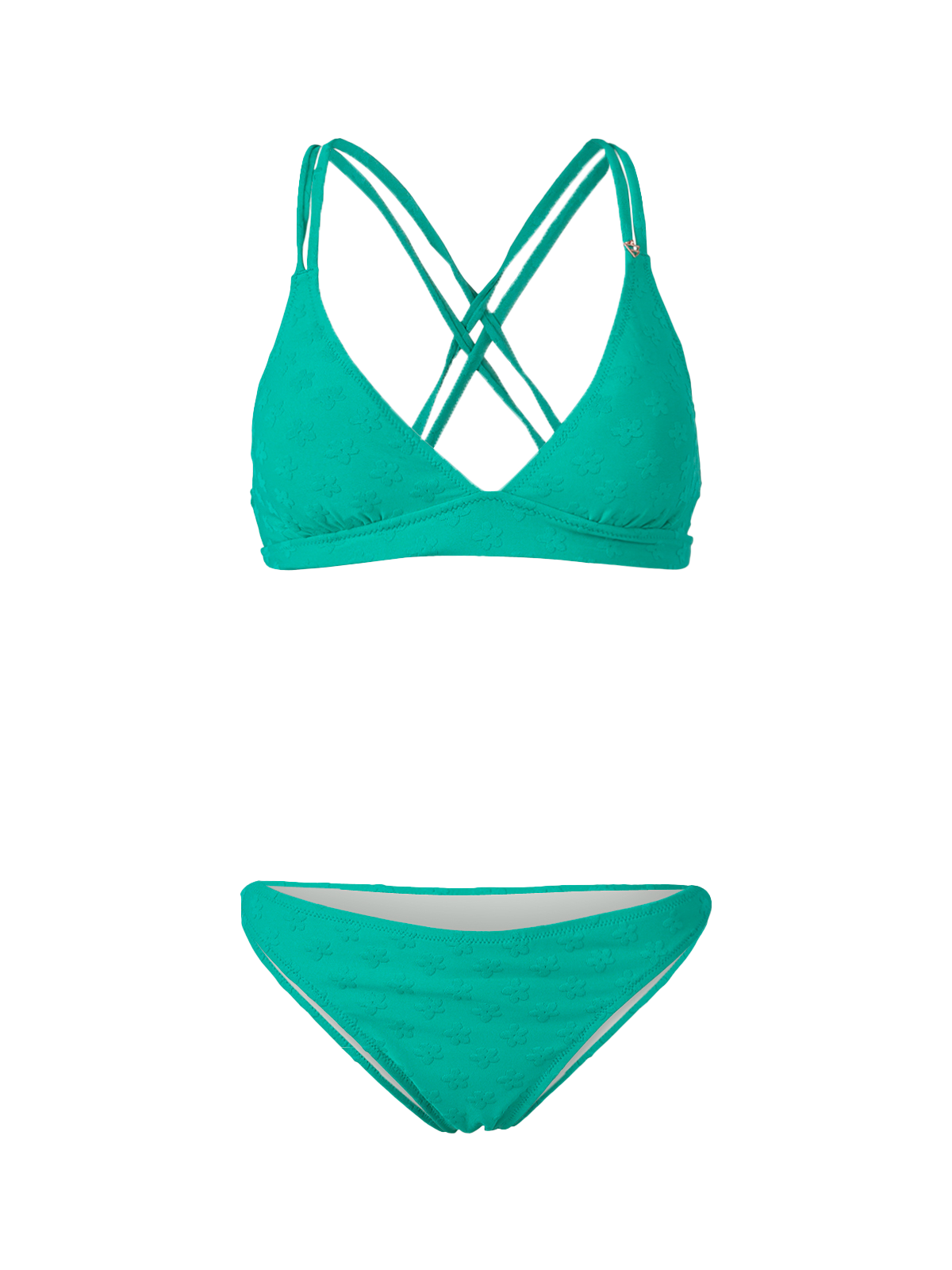 Mika-Daisy Dames Bralette Bikini Set | Groen