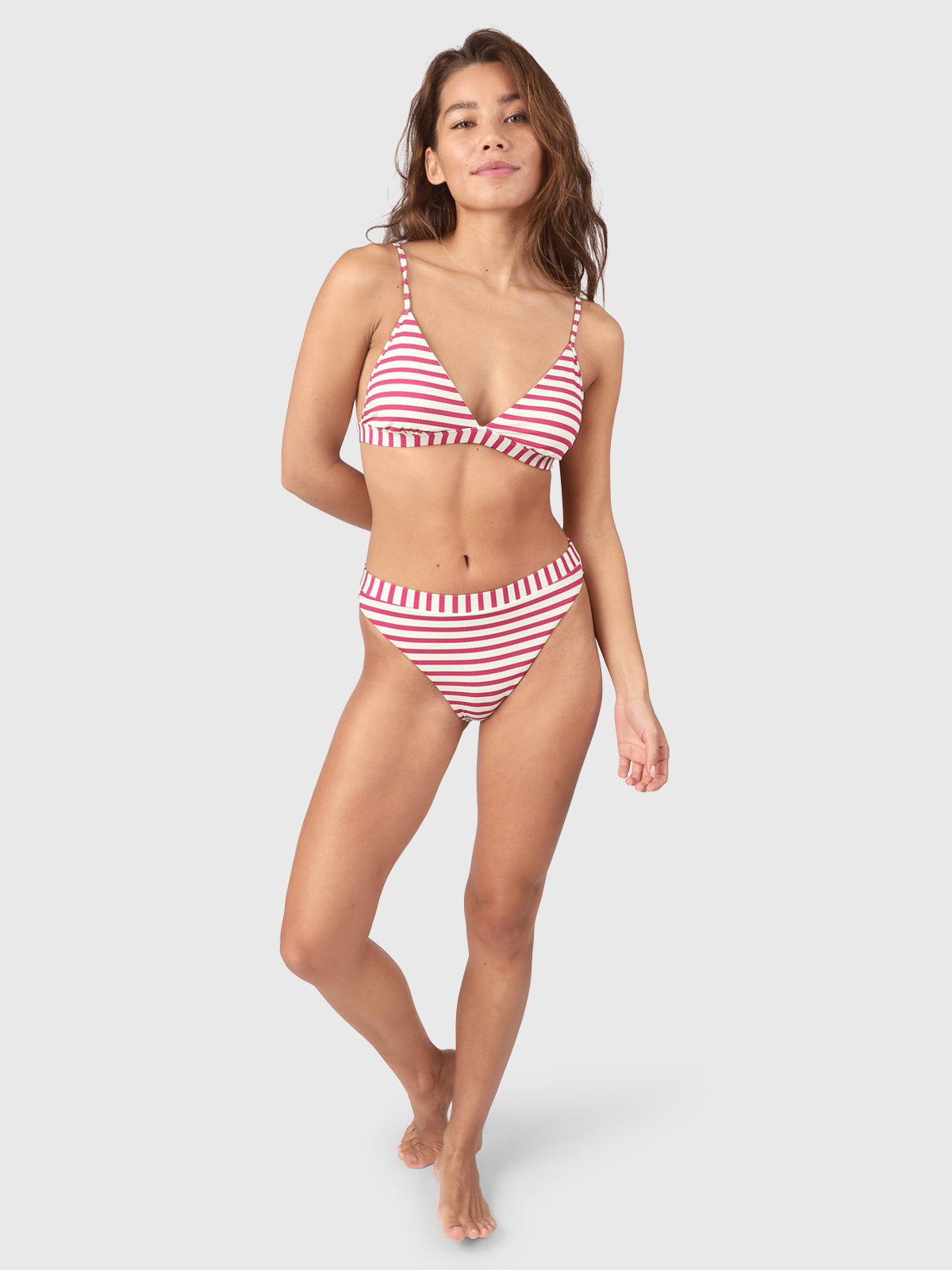 Luna-YD Women Bralette Bikini Set | Magenta