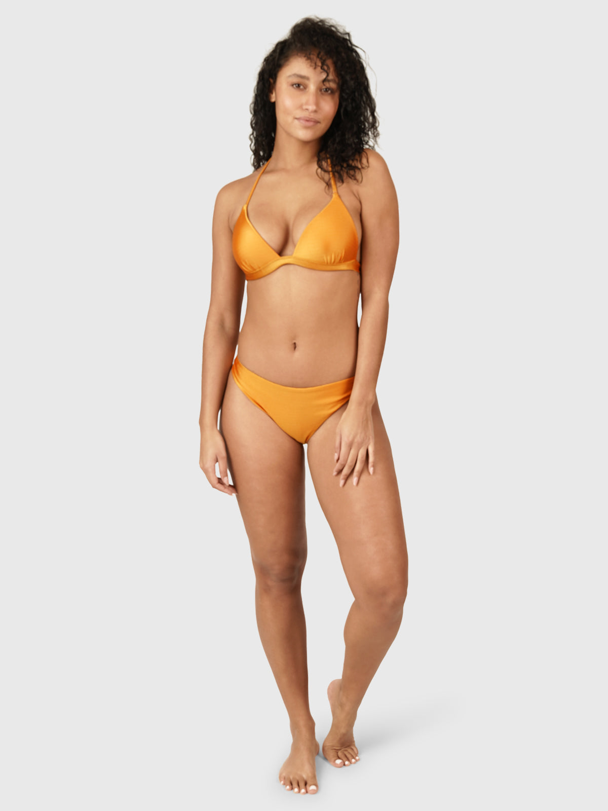 Cyane Women Bralette Bikini Set | Orange