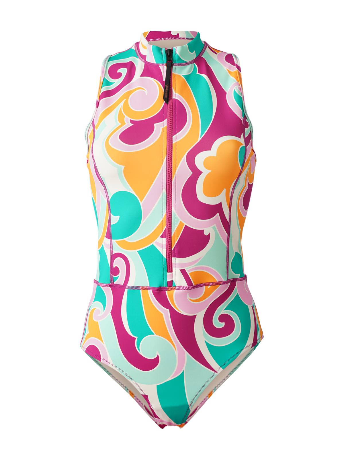 Gabi-Swirl Damen Badeanzug | Multi Color