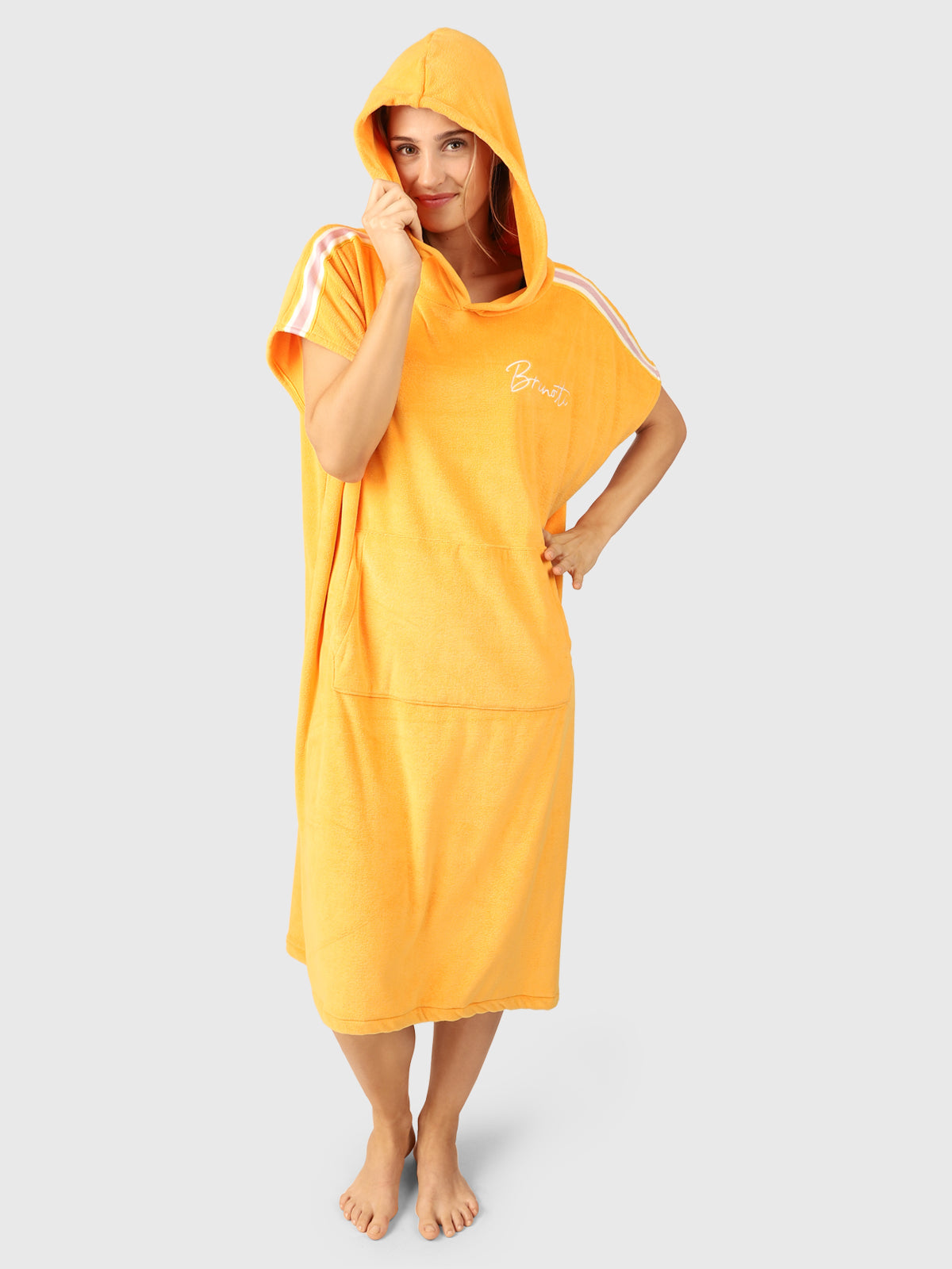 Lexy Damen Poncho | Orange