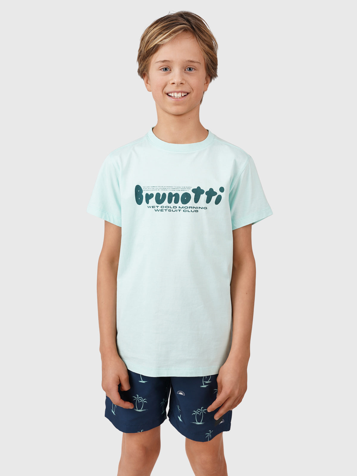 Jahny-Logo Boys T-shirt | Mint