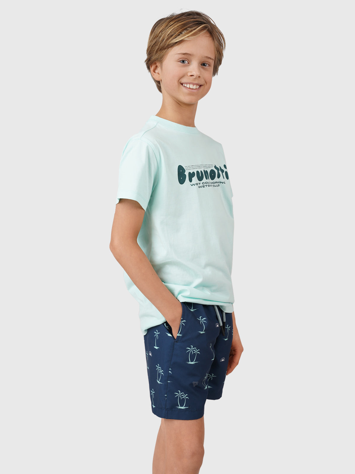 Jahny-Logo Jungen T-shirt | Mint