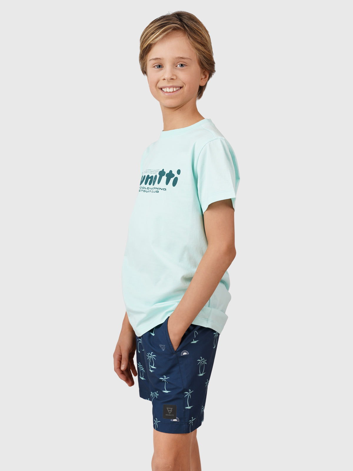 Jahny-Logo Jungen T-shirt | Mint