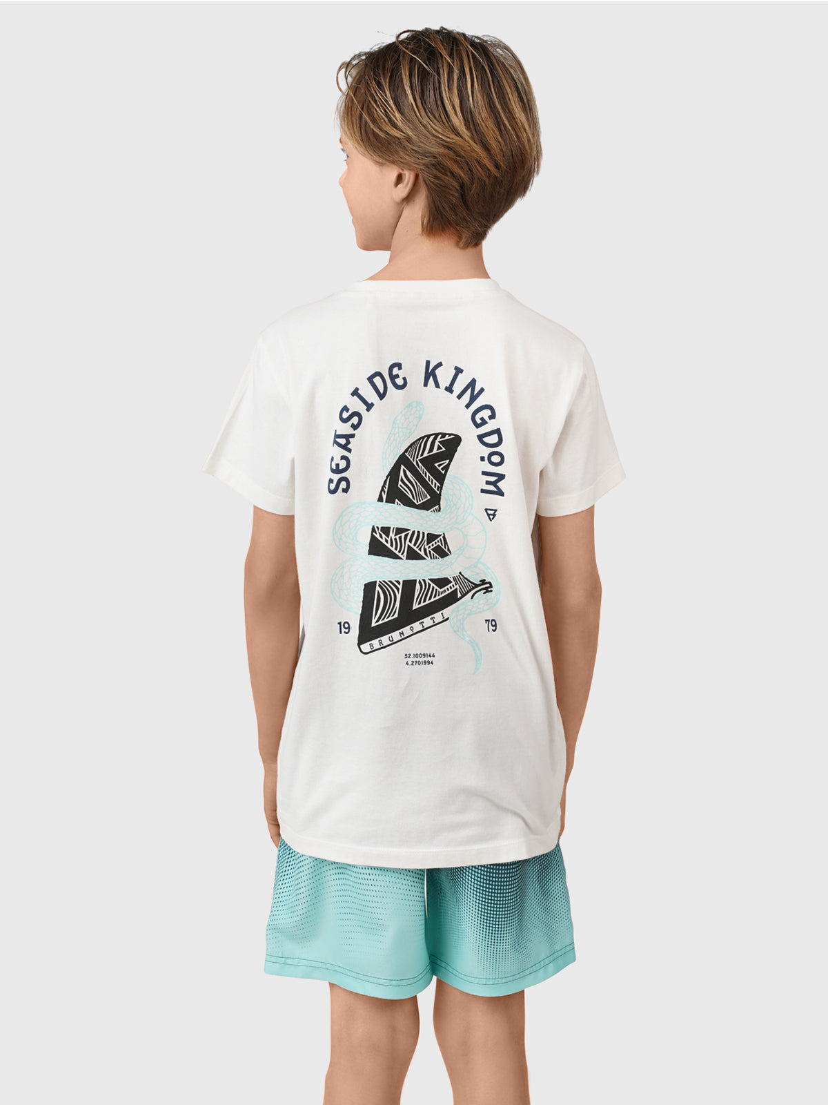 Kingfiny Boys T-shirt | Off-White