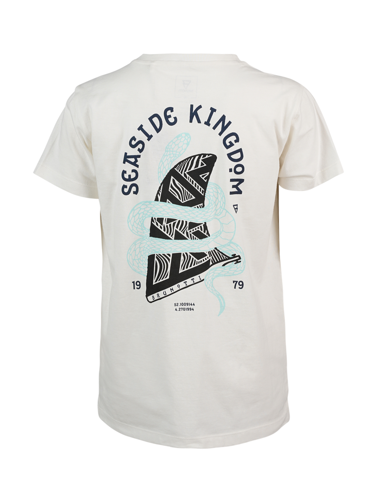 Kingfiny Jongens T-shirt | Off-White