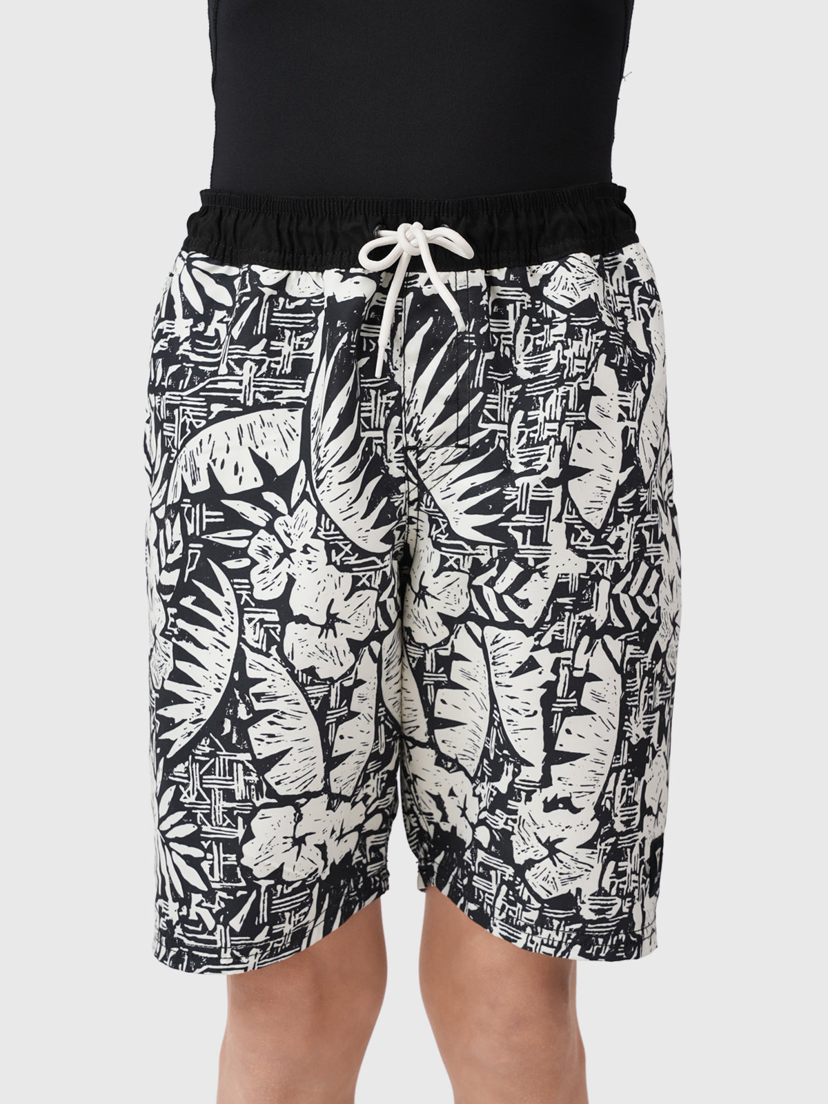 Coast Jungen Badehose | Schwarz