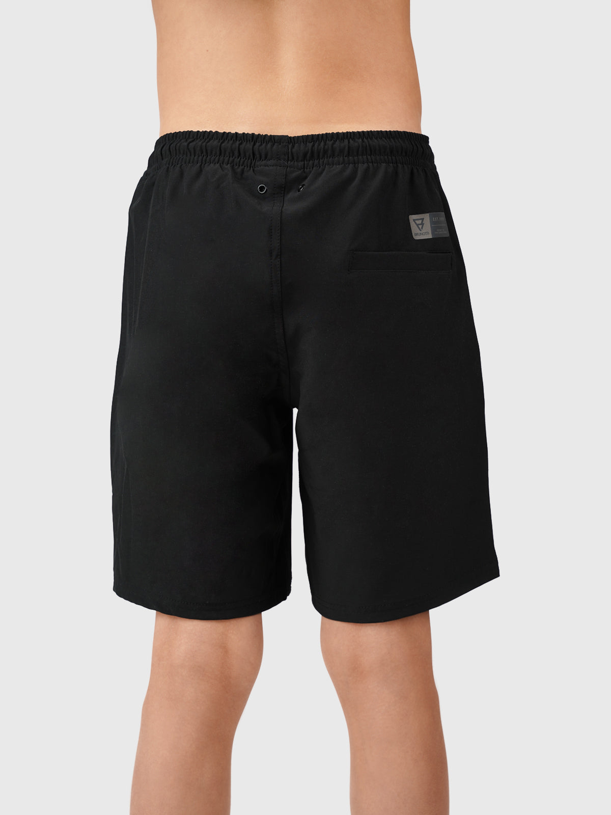 Lestery Boys Swim Shorts | Black