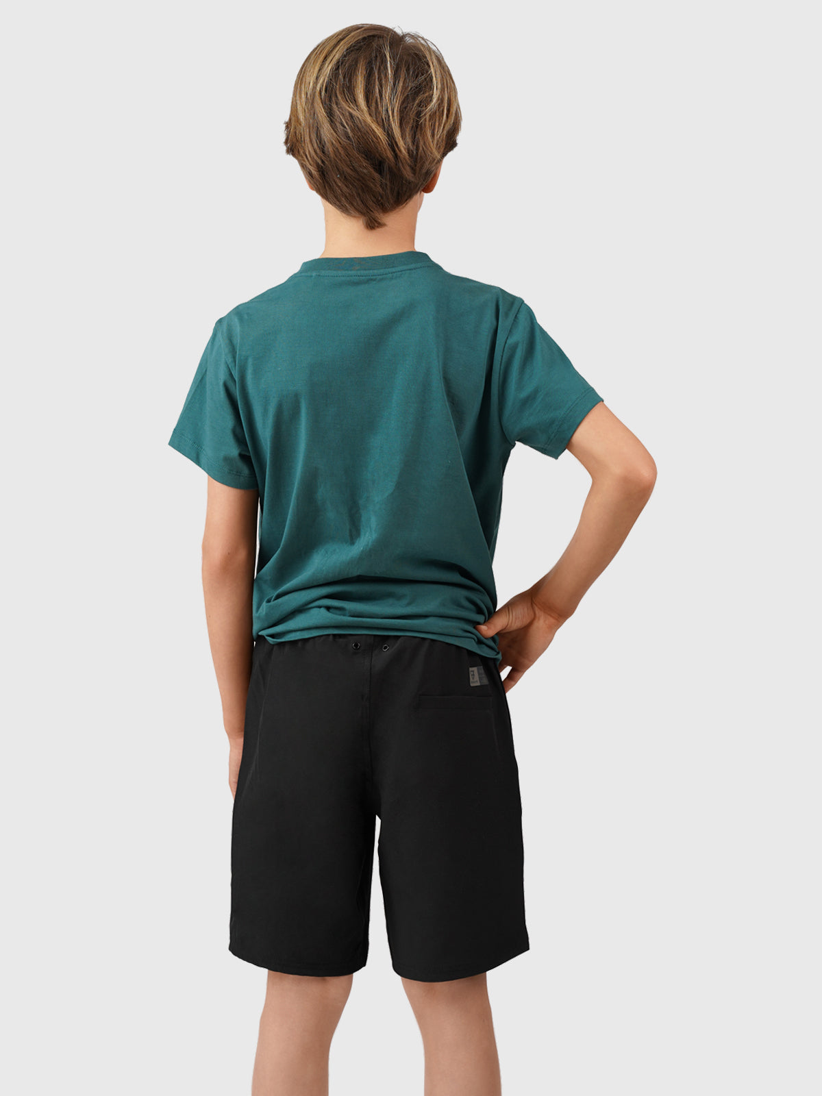 Lestery Boys Swim Shorts | Black