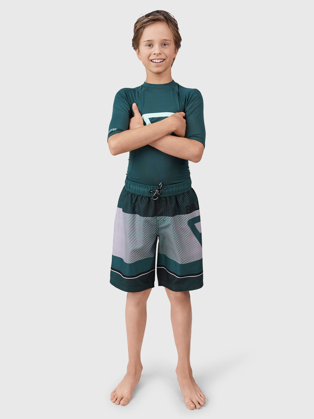 Marony Boys Swim Shorts | Green