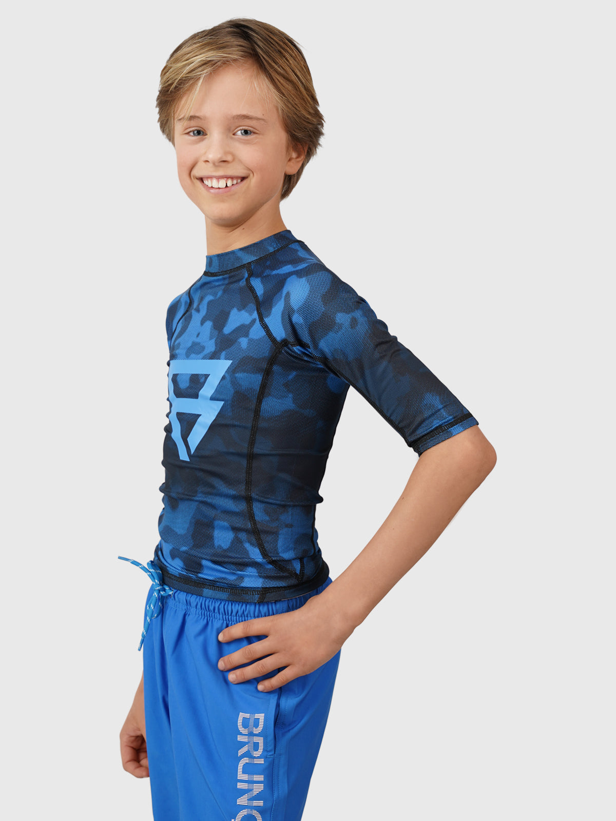 Waveguardy-AO Boys Rashguard | Blue