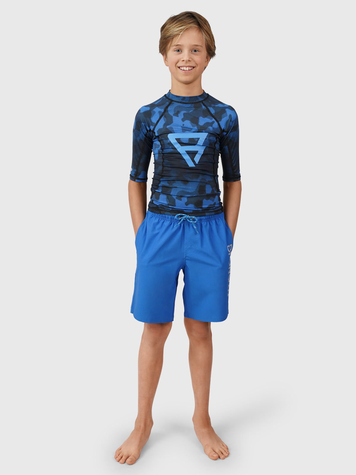 Waveguardy-AO Boys Rashguard | Blue