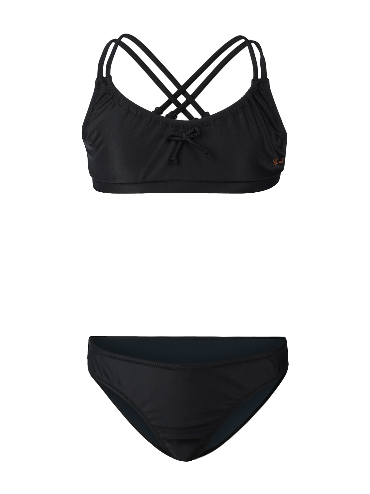 Ceralia Girls Bralette Bikini Set | Black