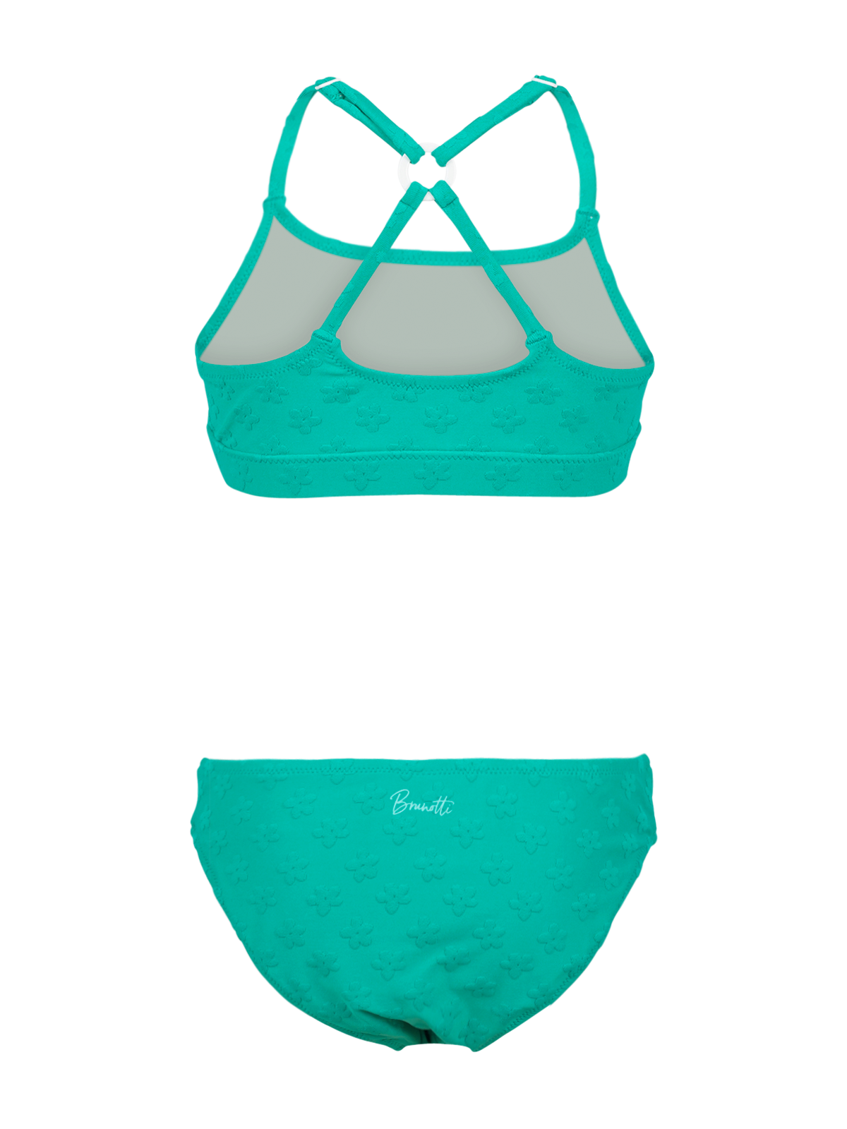 Sofie-Daisy Girls Bralette Bikini Set | Green