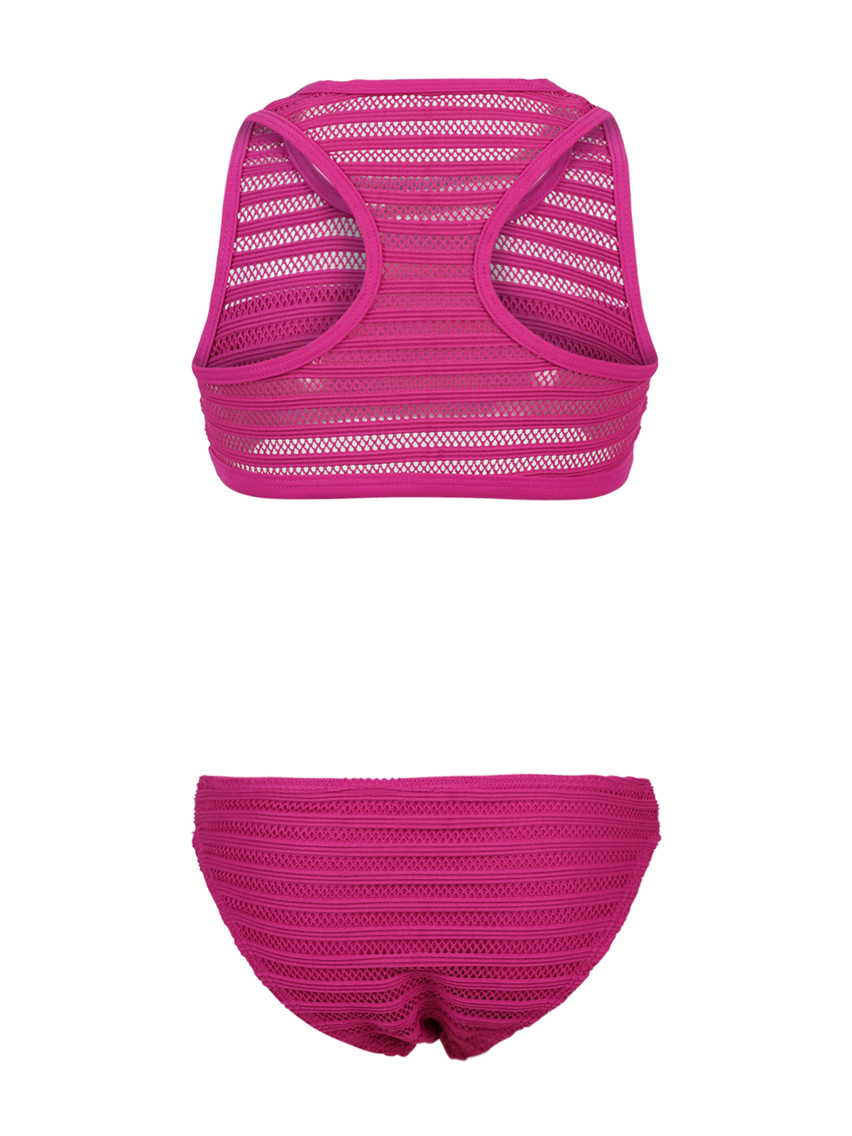 Eleny Mädchen Sports Bikini Set | Magenta