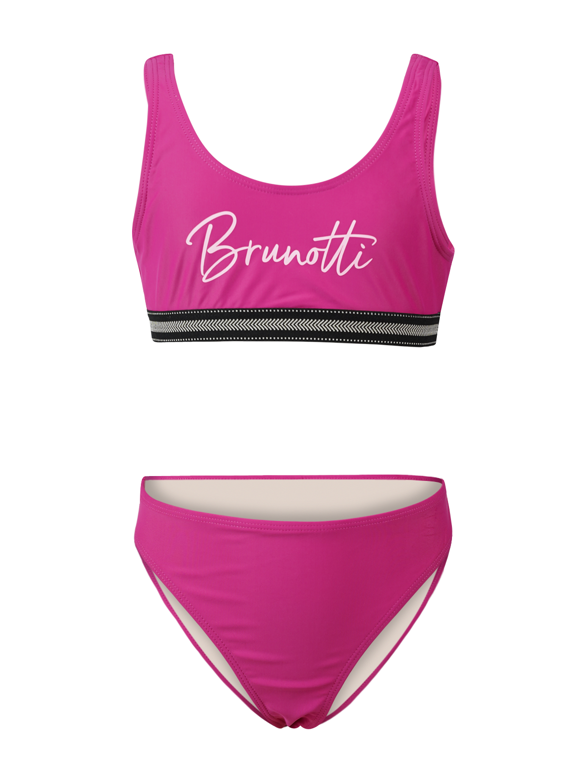 Mya Girls Sports Bikini Set | Magenta