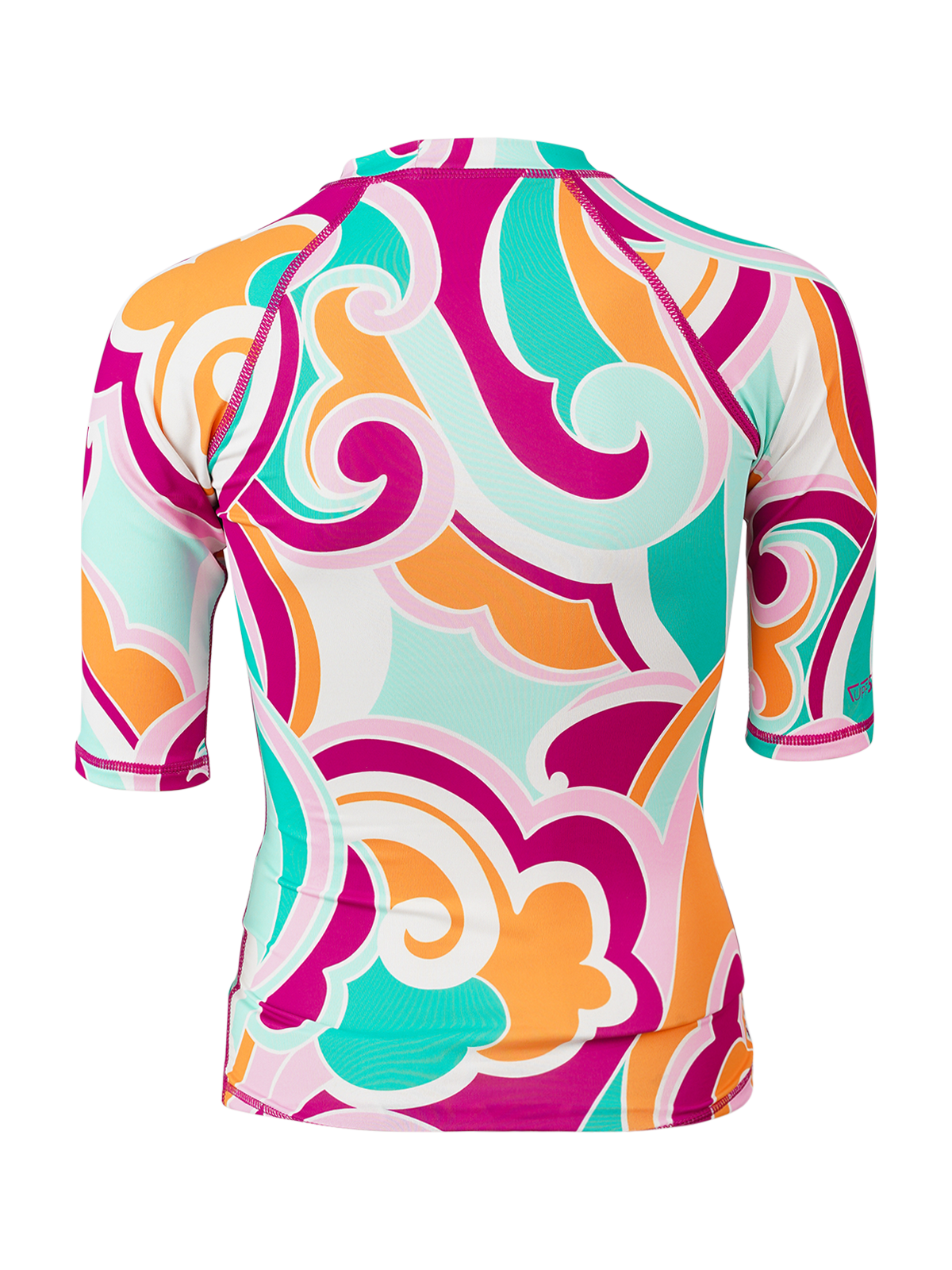 Lineas-Swirl Meisjes Rashguard | Multi Color