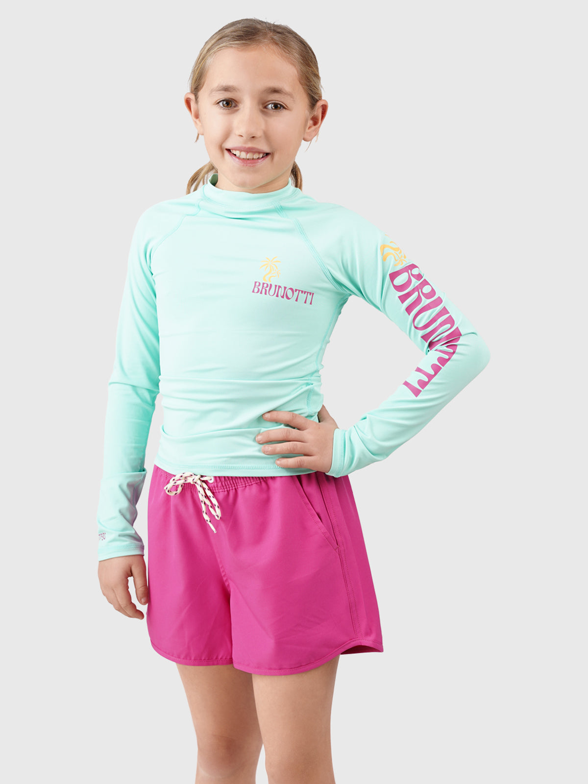 Raquely Girls Rashguard | Green