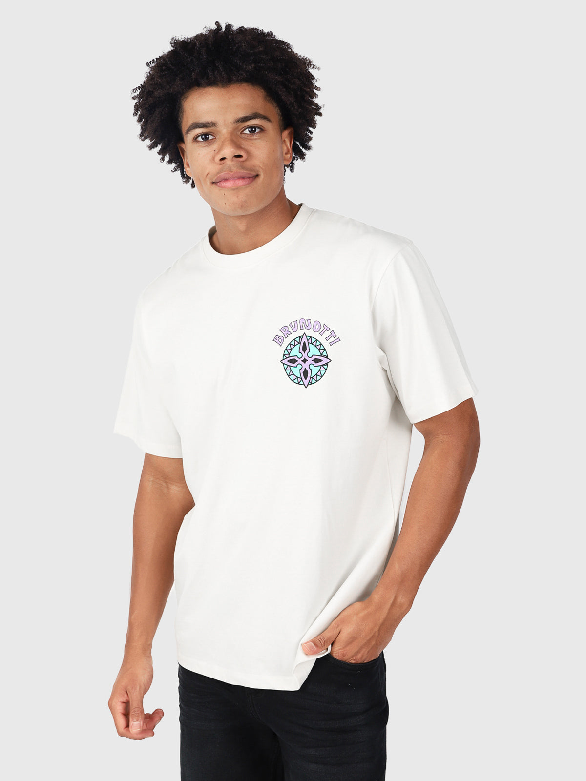 Glide Herren T-shirt | Off-White