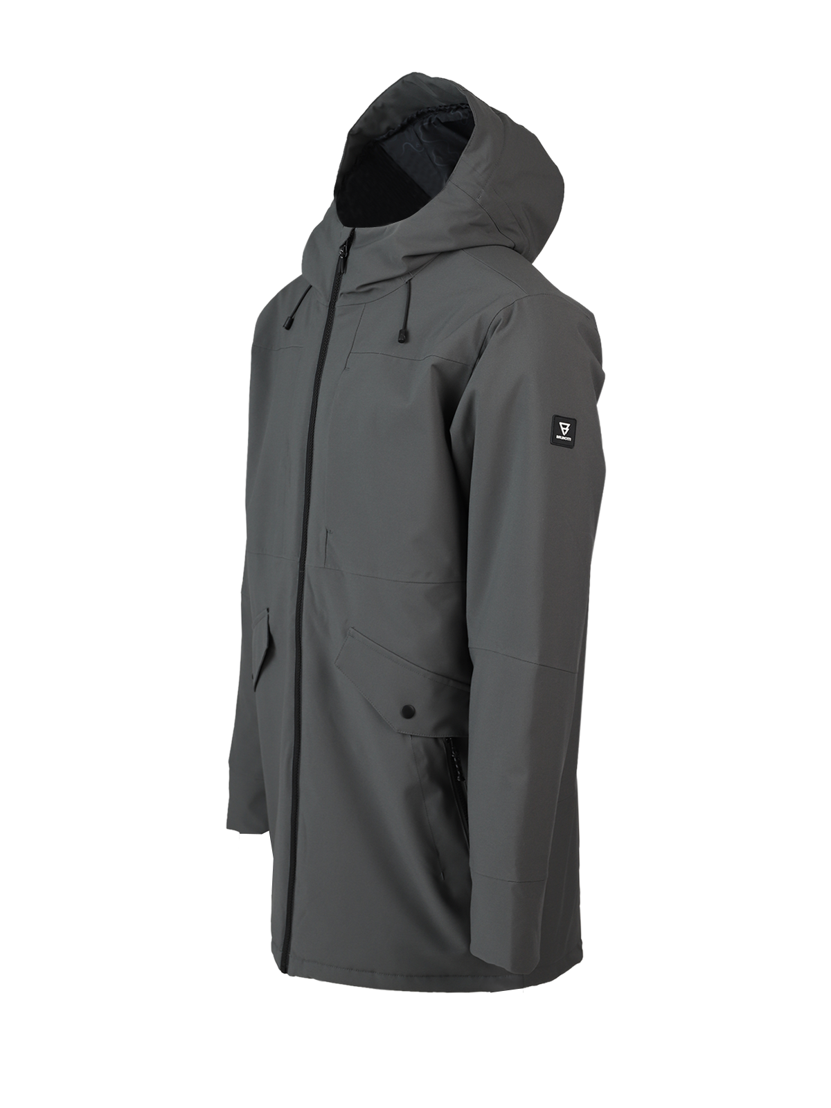 Nelson Men Parka Rain Jacket | Mud Green