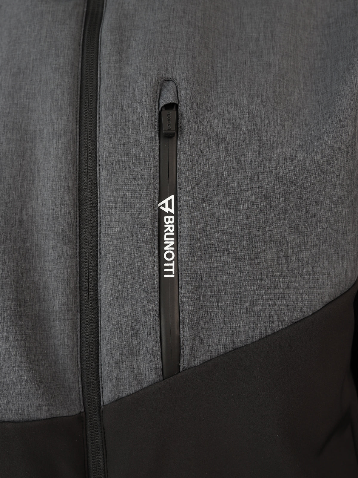 Twinstroke Heren Softshell Ski Jas | Zwart