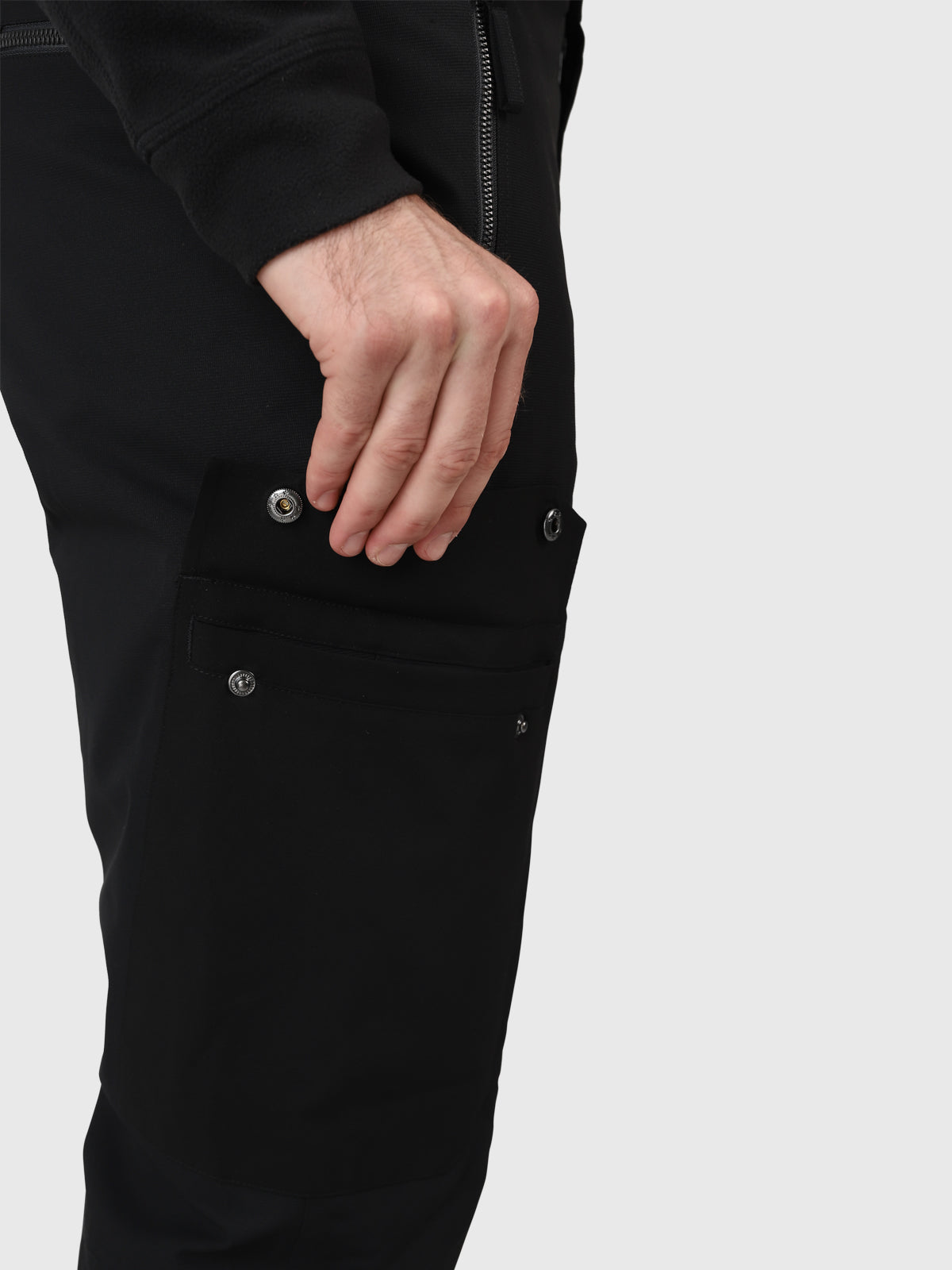 Jamee Men Snow Pants | Black