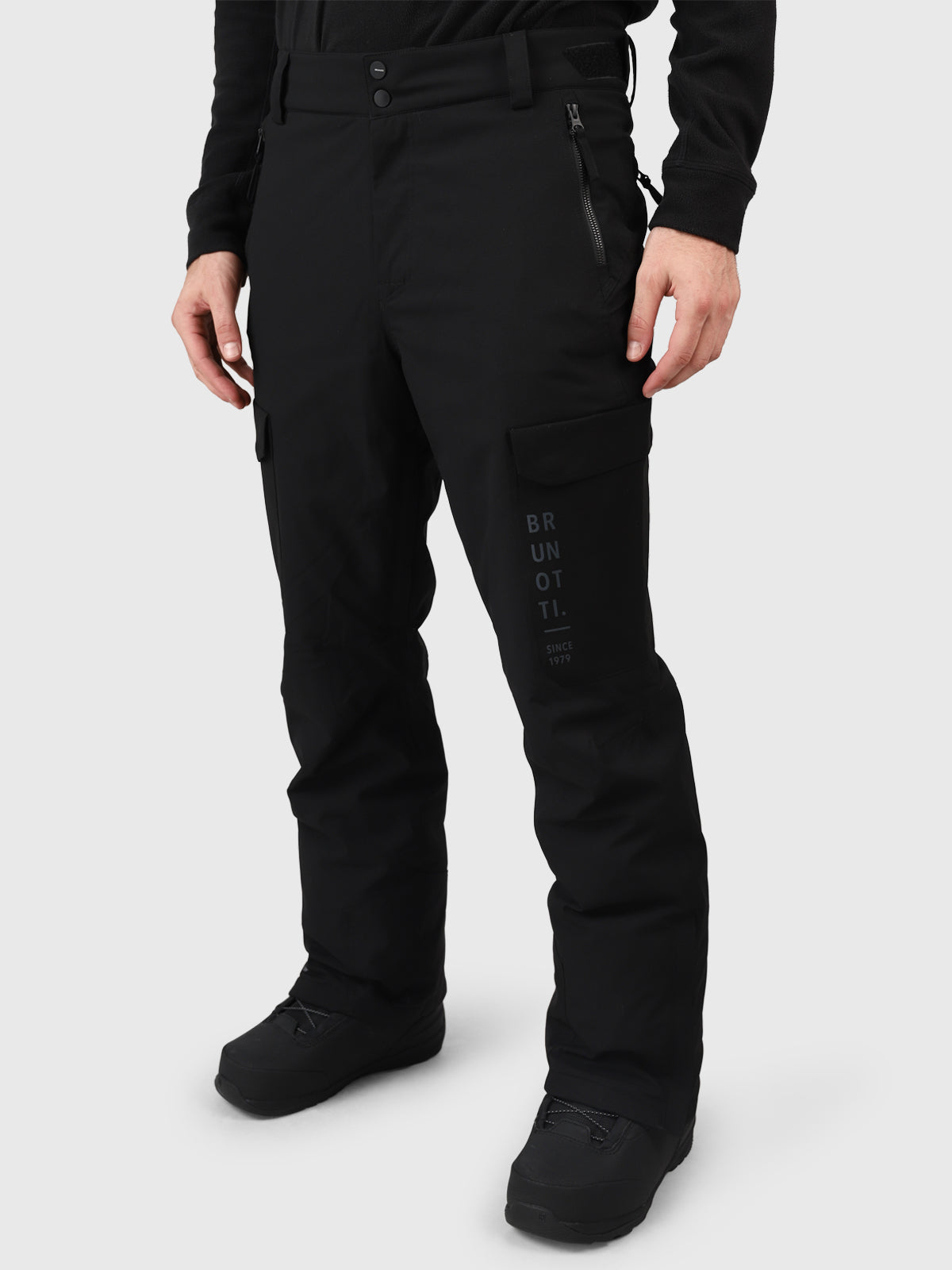 Jamee Men Snow Pants | Black