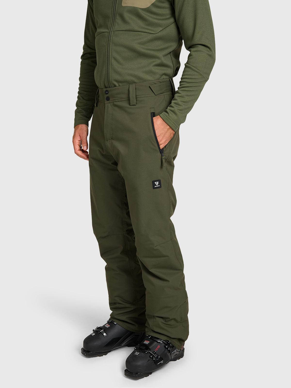 Jiron-S Men Snow Pants | Deep Green