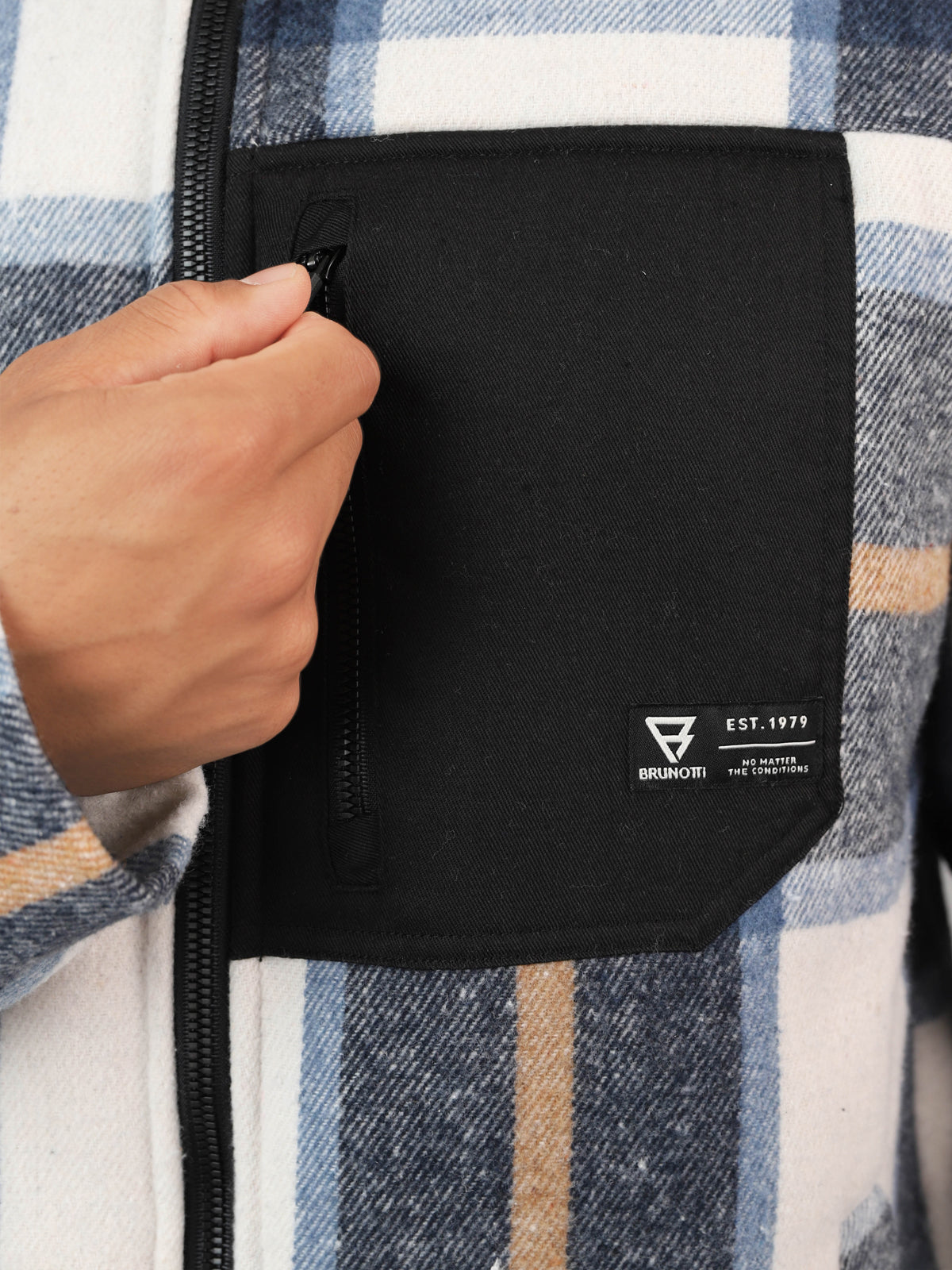 Pello Men Fleece Jacket | Navy