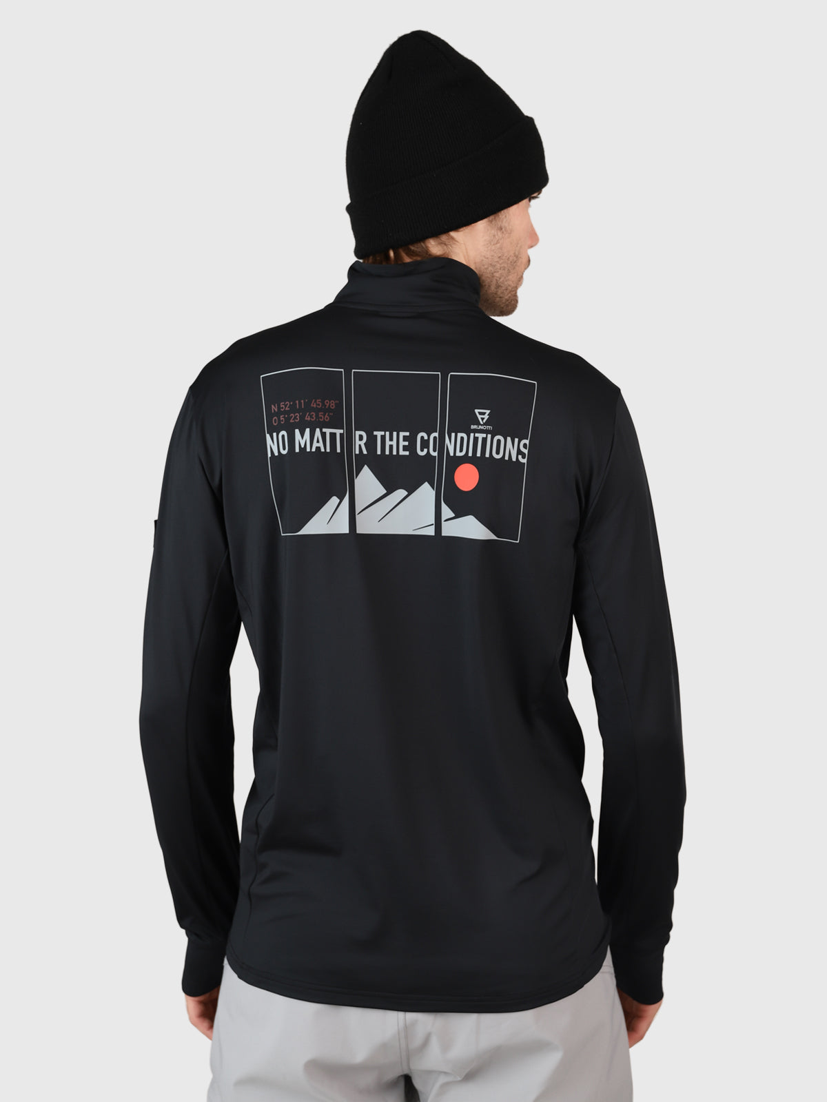 Torino Men Polygiene Fleece | Black